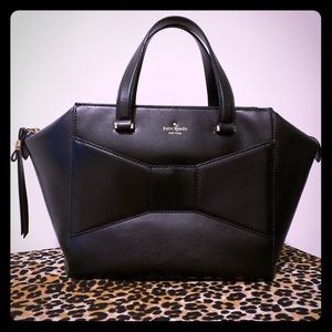 Kate spade 2 park avenue beau black purse